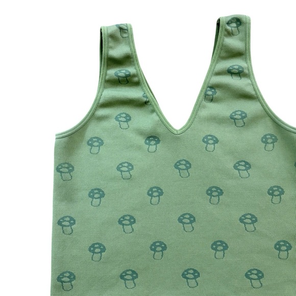 Rue21 Mushroom Crop Tank Top - Picture 1 of 9